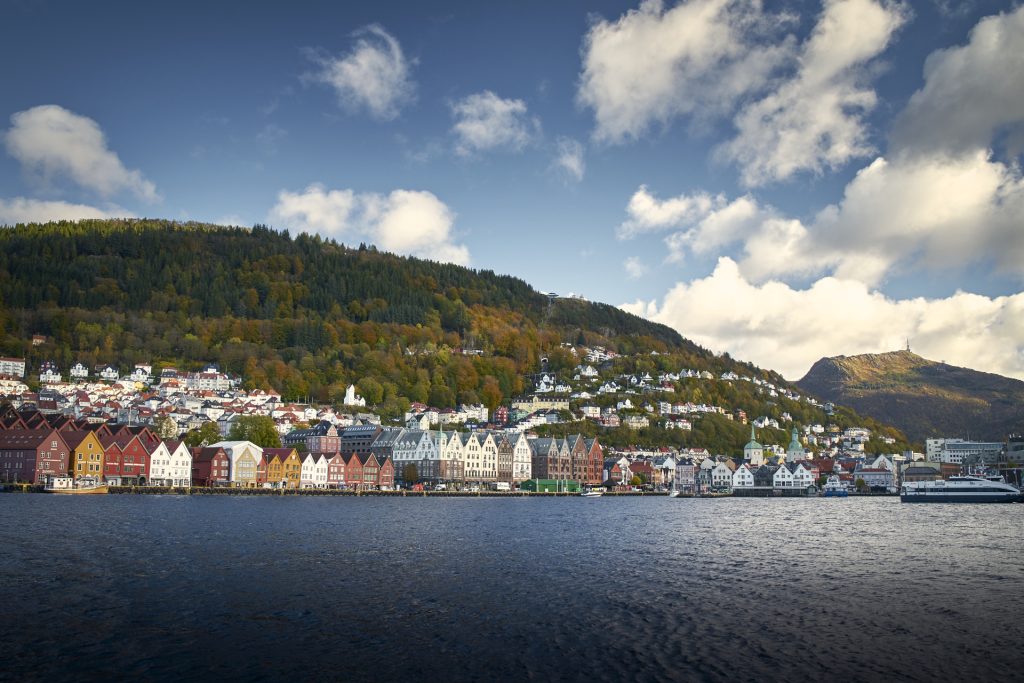 Bryggen i Bergen Foto Casper Steinsland