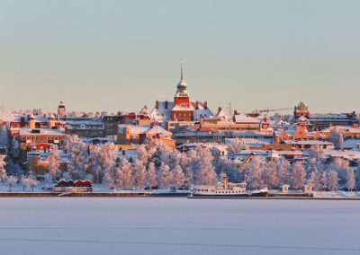 Ostersund, winter view