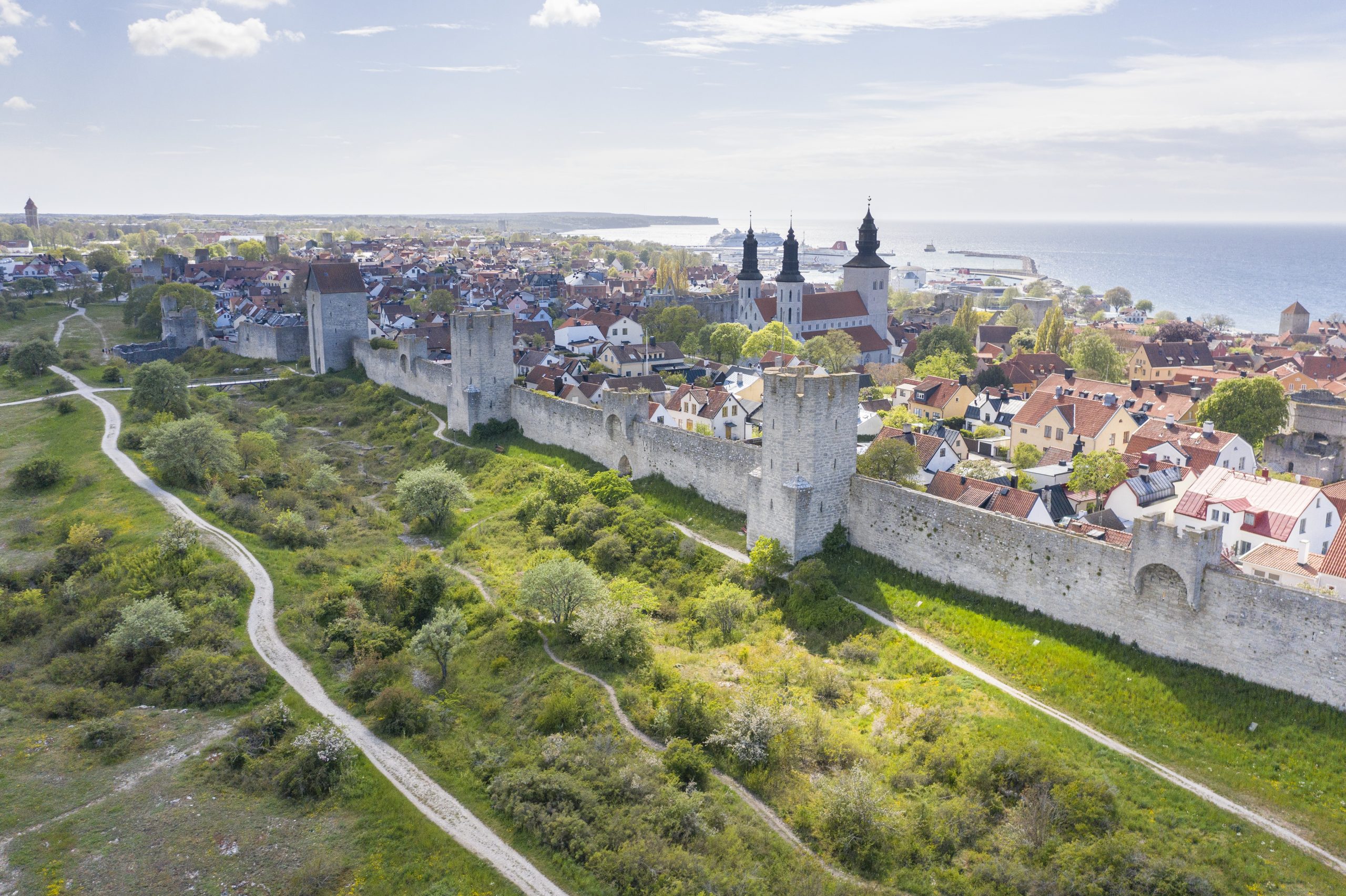 Visby, Gotland, fotograf Olof Segerberg